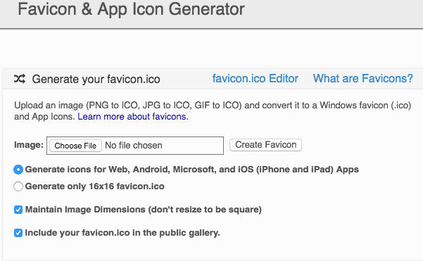 favicon generator